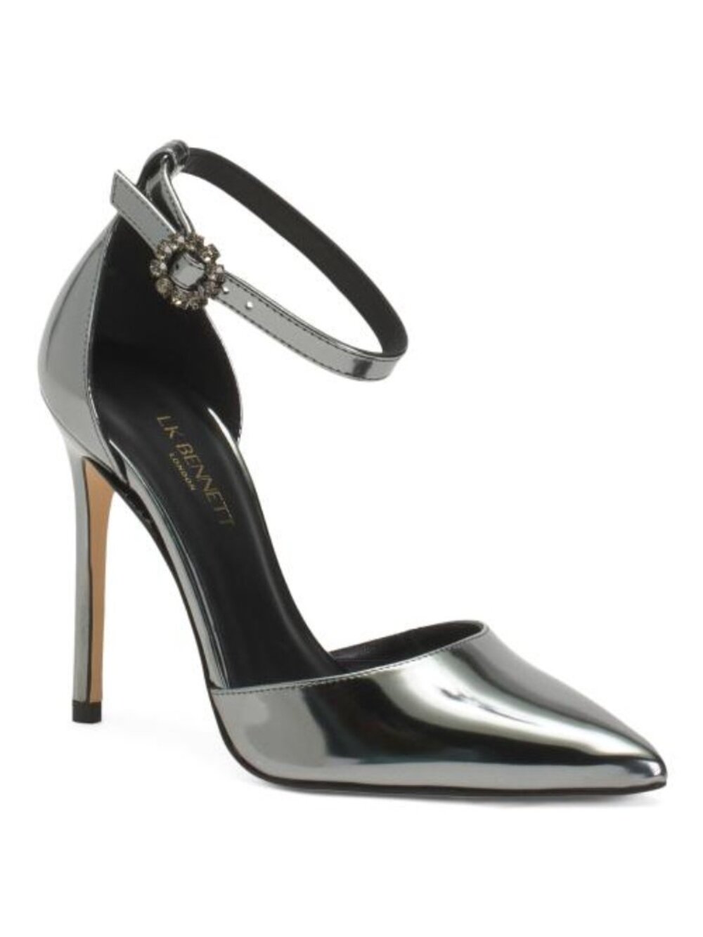 LK BENNETT Made In Spain Kiera Pointed Toe Stiletto Open Court Pumps